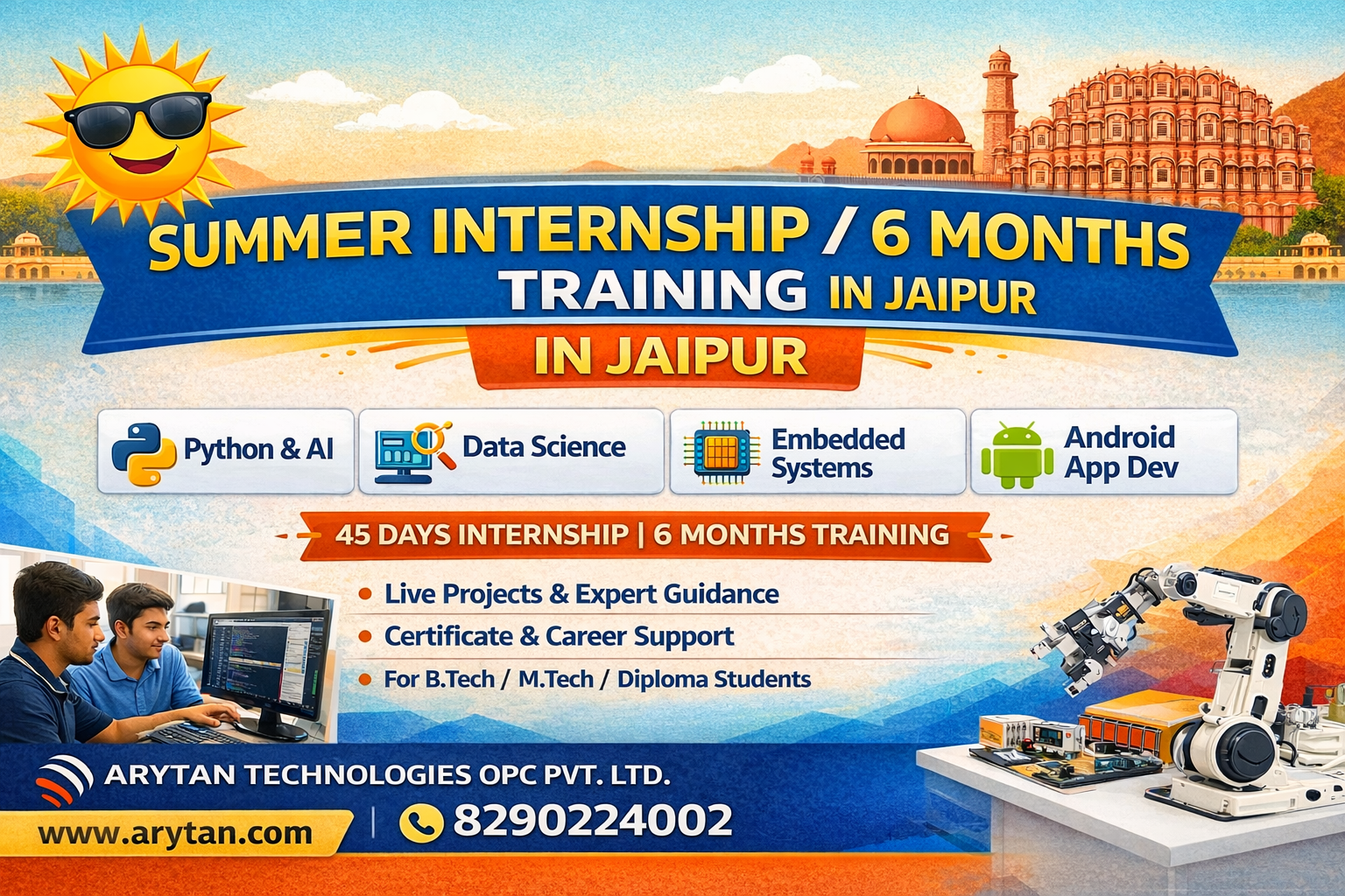 Six Months Internship In Jaipur 17679629967