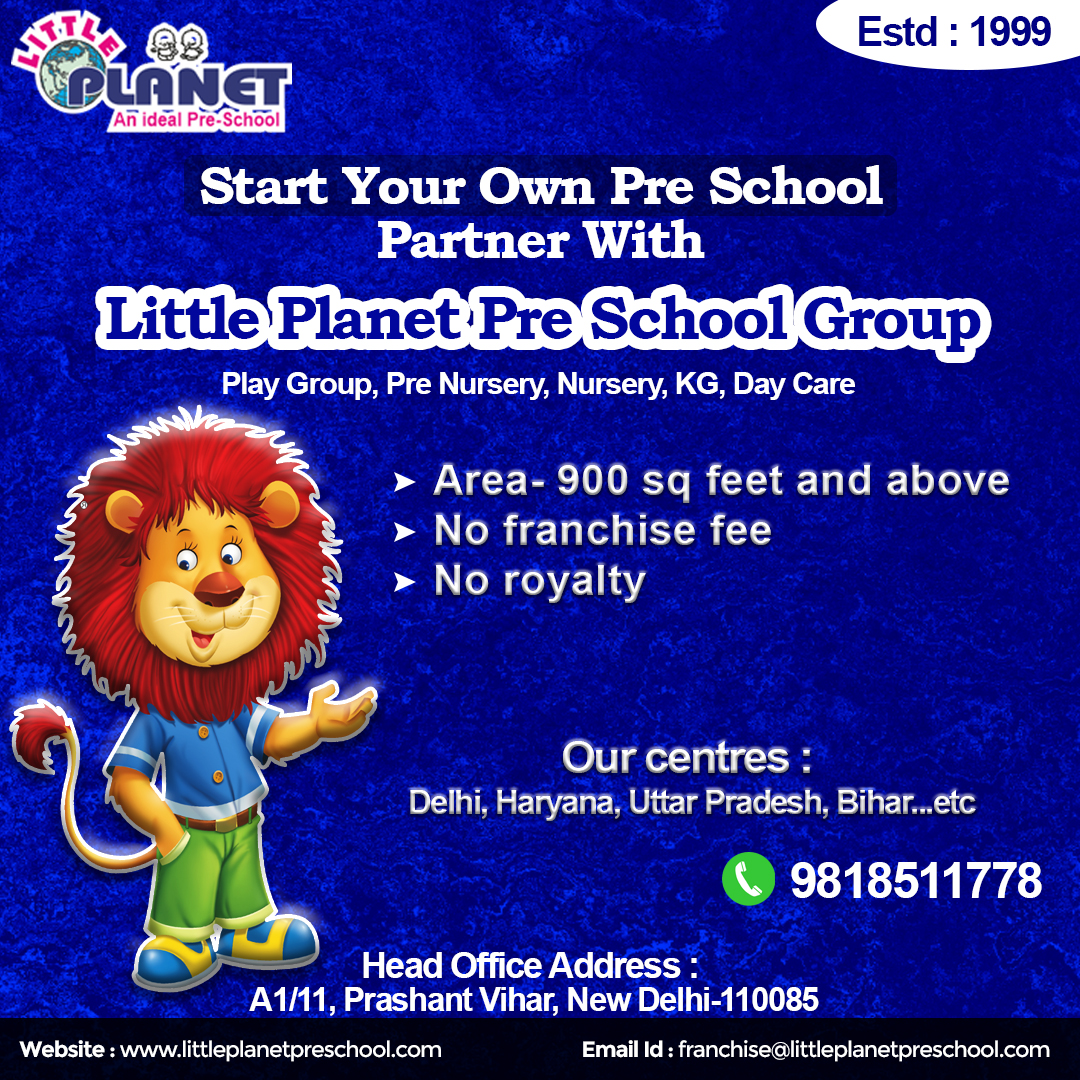 Start Your Own Preschool Partner With Franchise Partner 17133577493