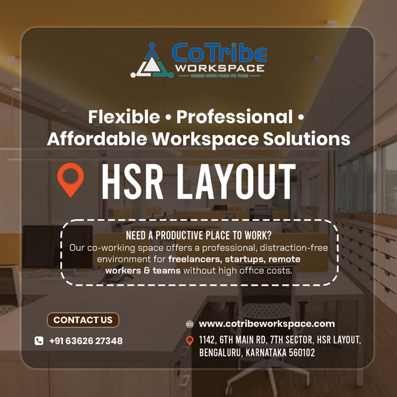 Startup Friendly Coworking Space In Bangalore 17736511984