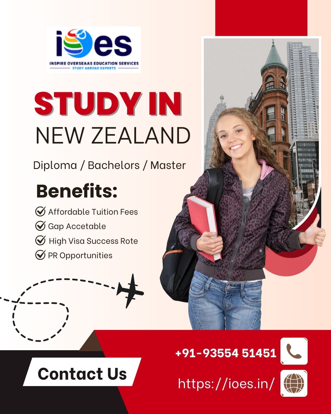 Study Overseas New Zealand For Indian Students With Ioes 17695100863