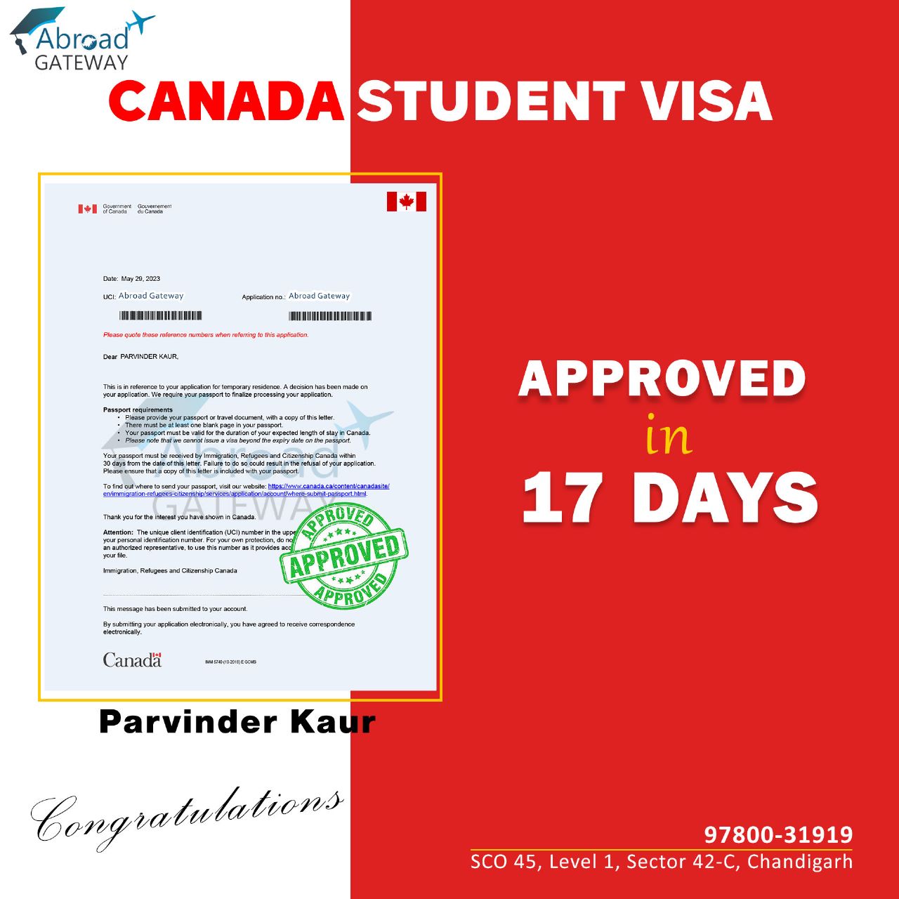 Study Visa Consultant And Ielts Coaching Institute In Chandigarh 16860547454