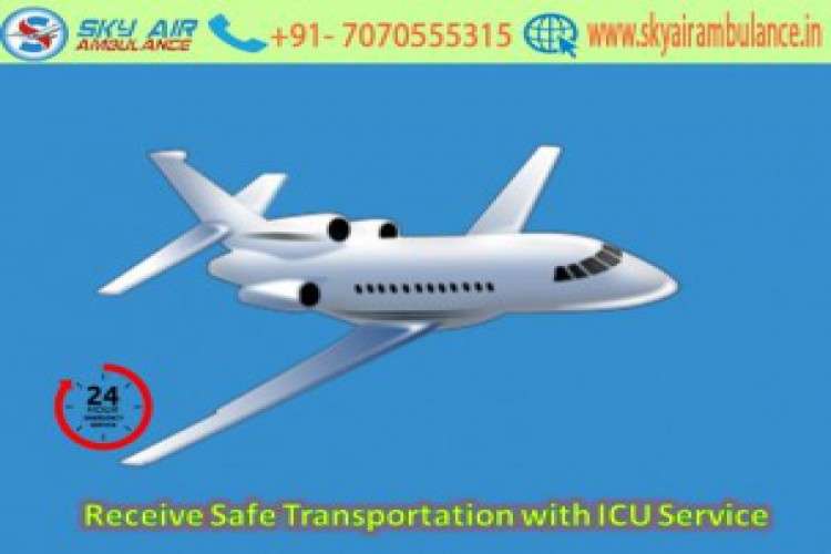 Take Fully Icu Configured Air Ambulance Service In Varanasi By Sky 3281152