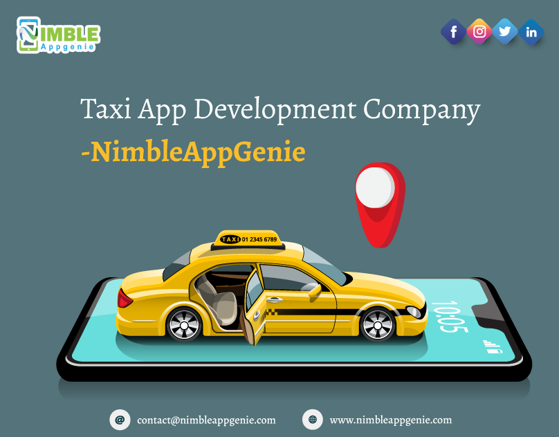 Taxi App Development Company Nimble Appgenie 16558777784
