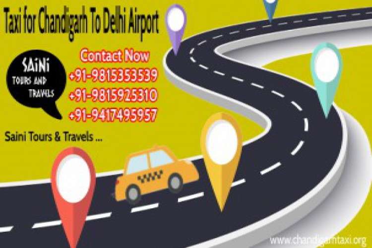 Taxi For Chandigarh To Delhi Airport Cheapest Rent For One Way 9761943
