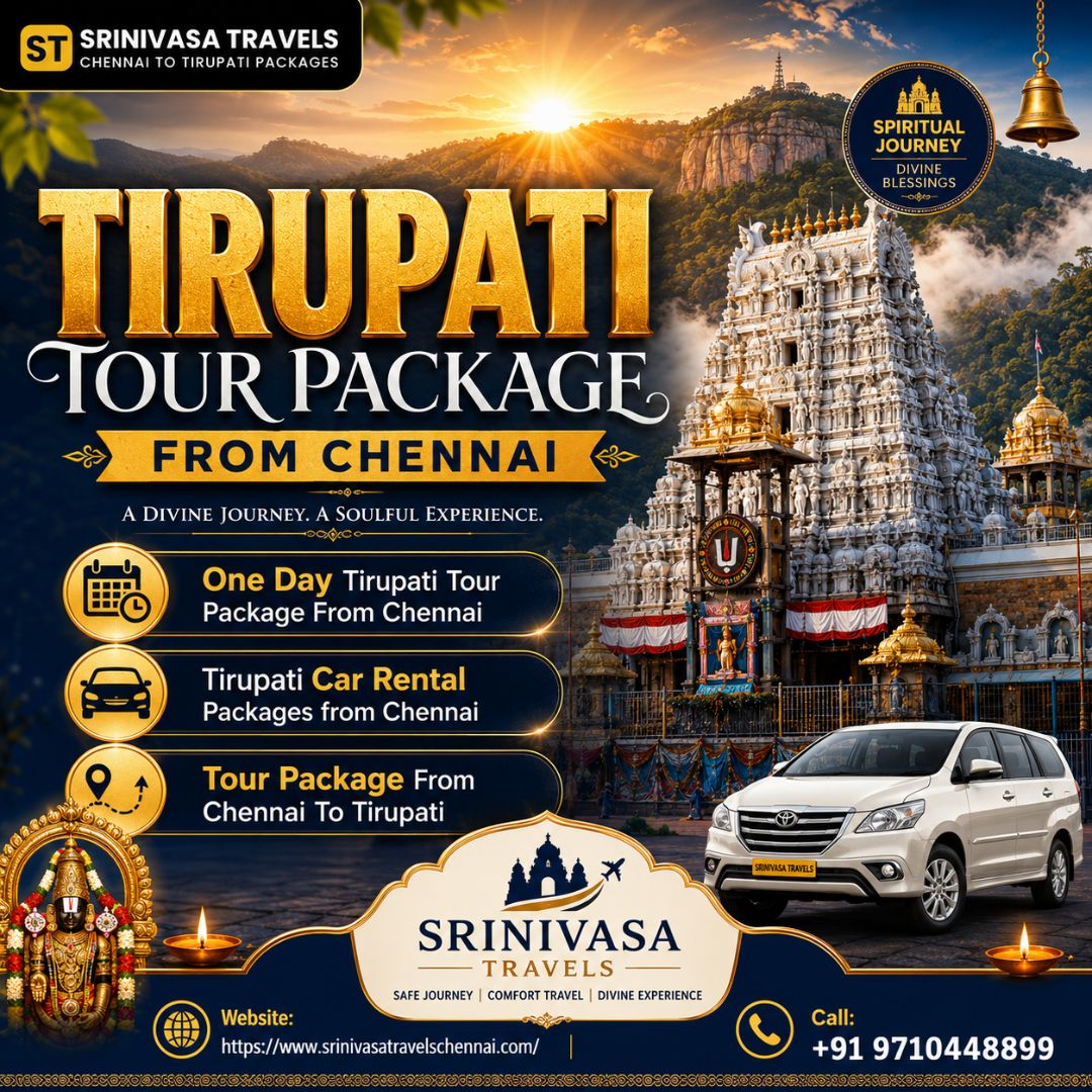 Tirupati Tour Packages From Chennai Family Pilgrimage Trips 17787361130