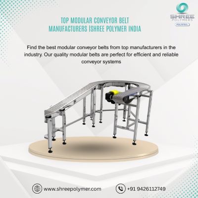 Top Modular Conveyor Belt Manufacturers Shree Polymer India 17486878809