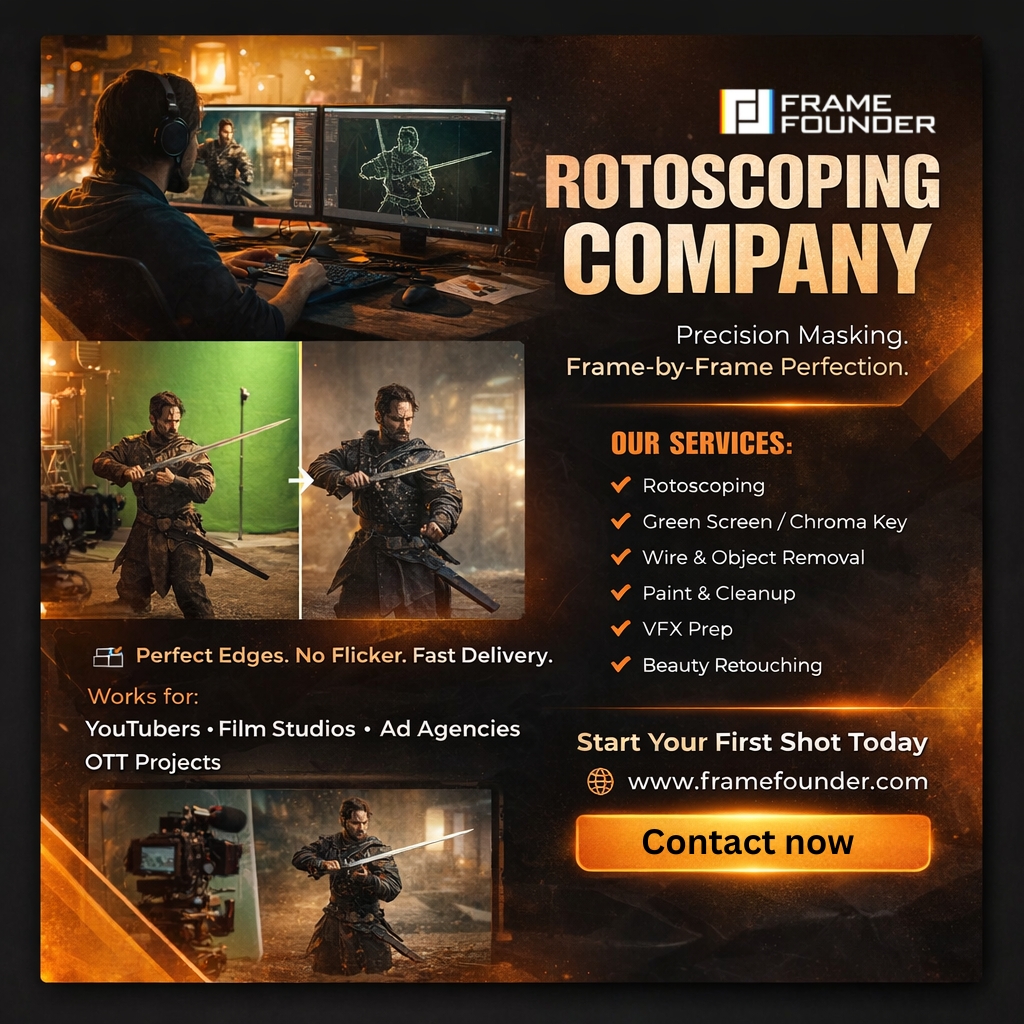 Trusted Rotoscoping Company In India 17710746503