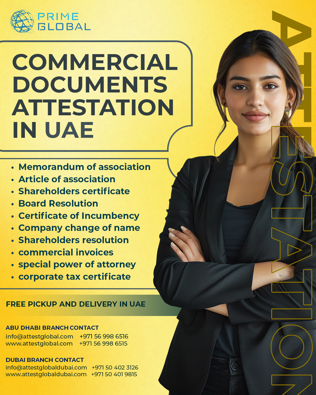 Uae Mofa Commercial Document Legalization Solutions 17726284153