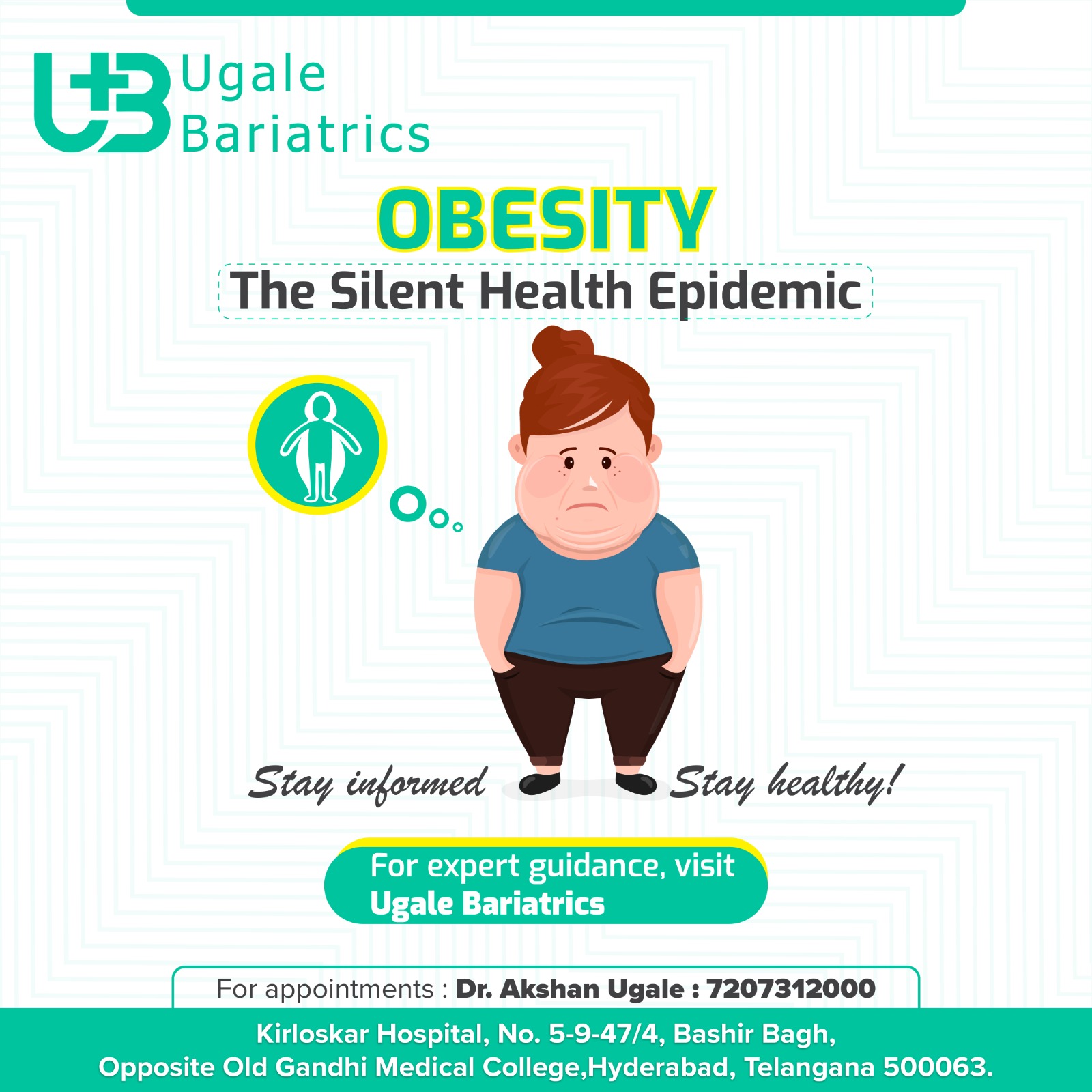 Ugale Bariatrics Best Weight Loss Clinic In Hyderabad 17399665599