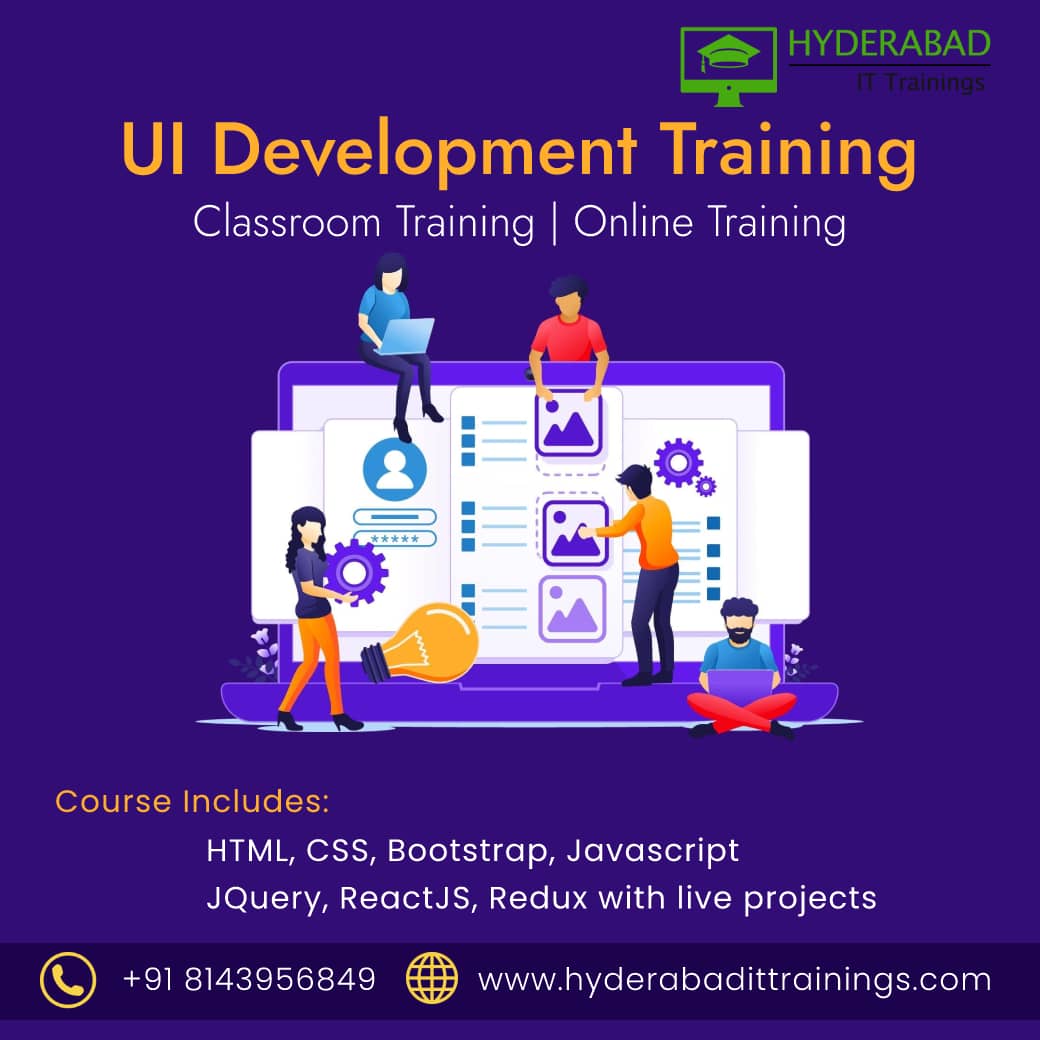 Ui Development Training In Hyderabad Hitech City 16883640134