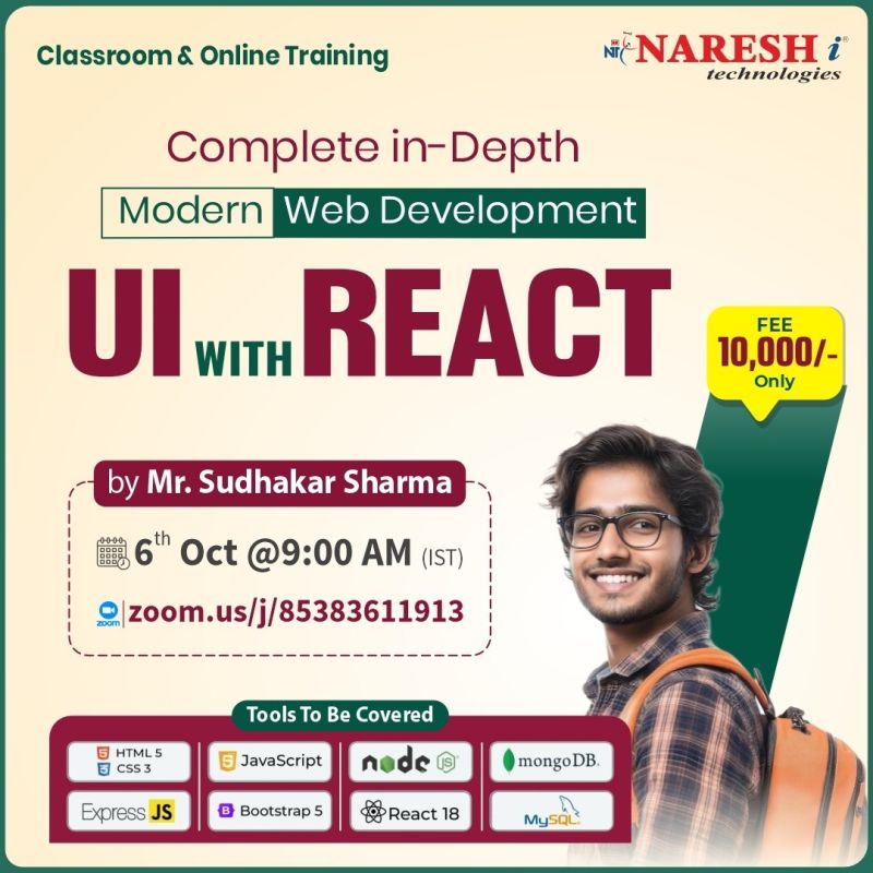 Ui Full Stack Web Development With React Js  Naresh It 17587864052