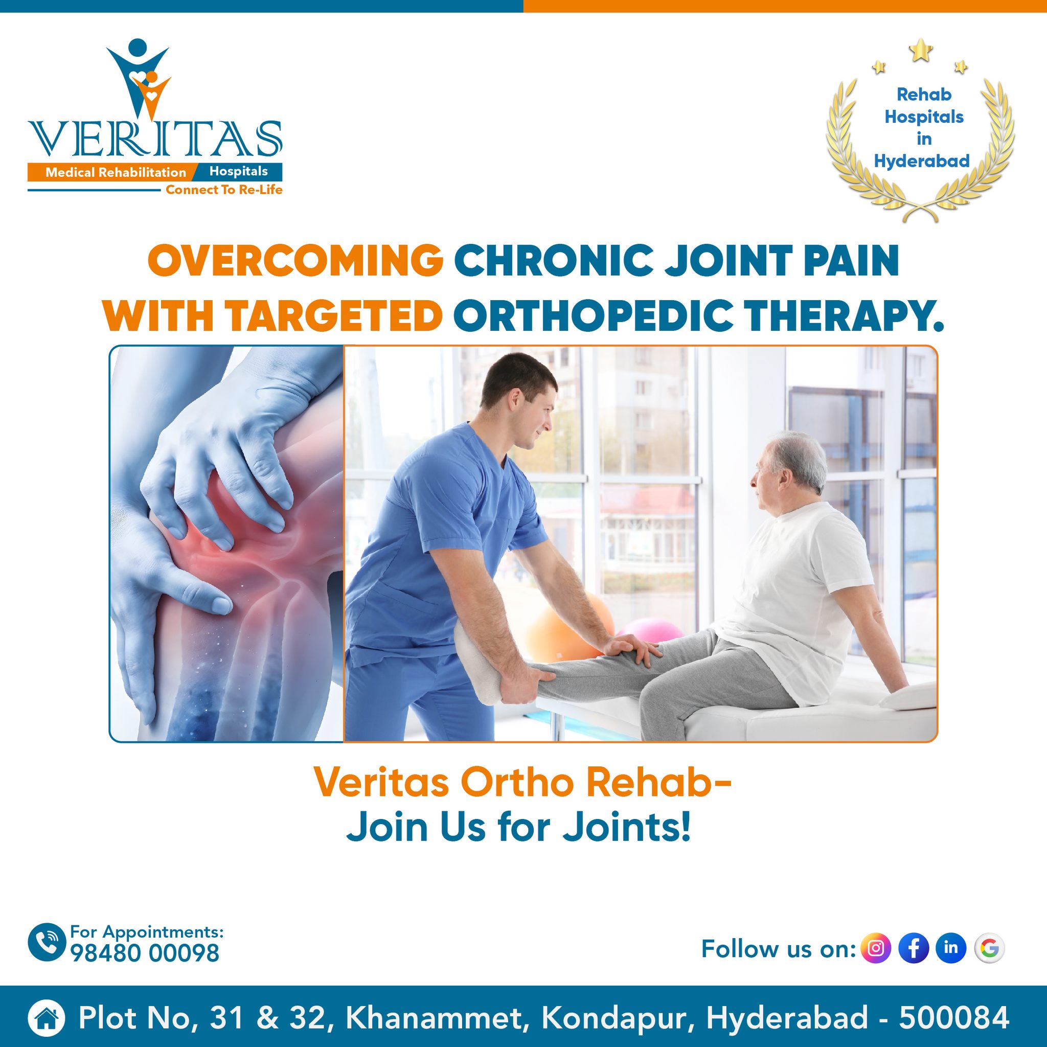 Veritas Hospitals Best Rehabilitation Center Hyderabad 17363404654