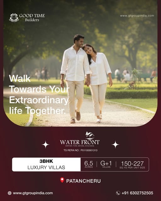 Villa Projects In Patancheru By Water Front 17726895403