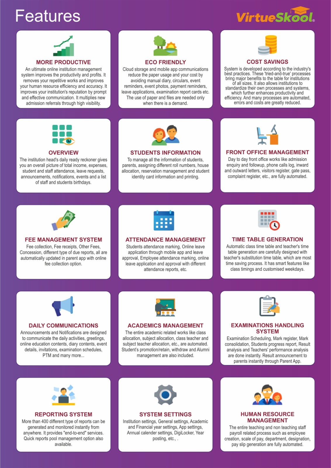Virtueskool School Management Erp Software With Parent App 171931324010
