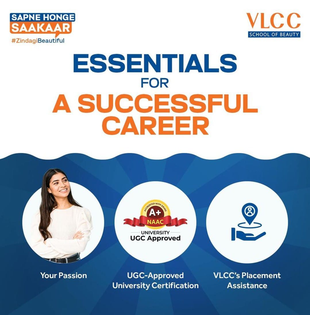 Vlcc School Of Beauty  Hair Styling Course In Noida 17552437991