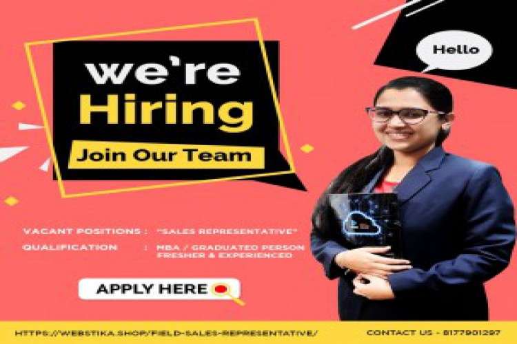 We Are Hiring Sales Representative To Work 4248569