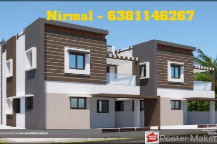 West Facing New Three Bhk Compacthouse For Sale In Cheranmaa Nagar 3974508
