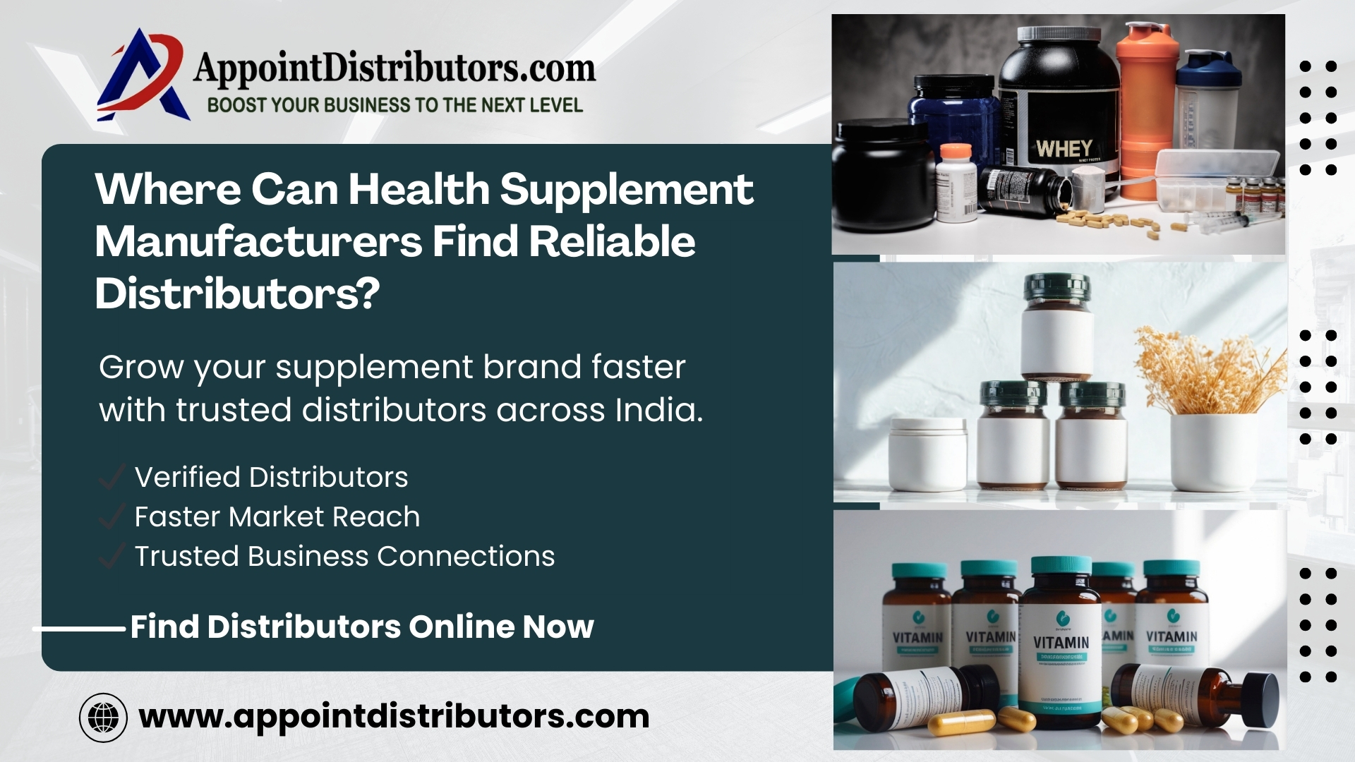 Where Can Health Supplement Manufacturers Find Reliable Distributors 17671734072