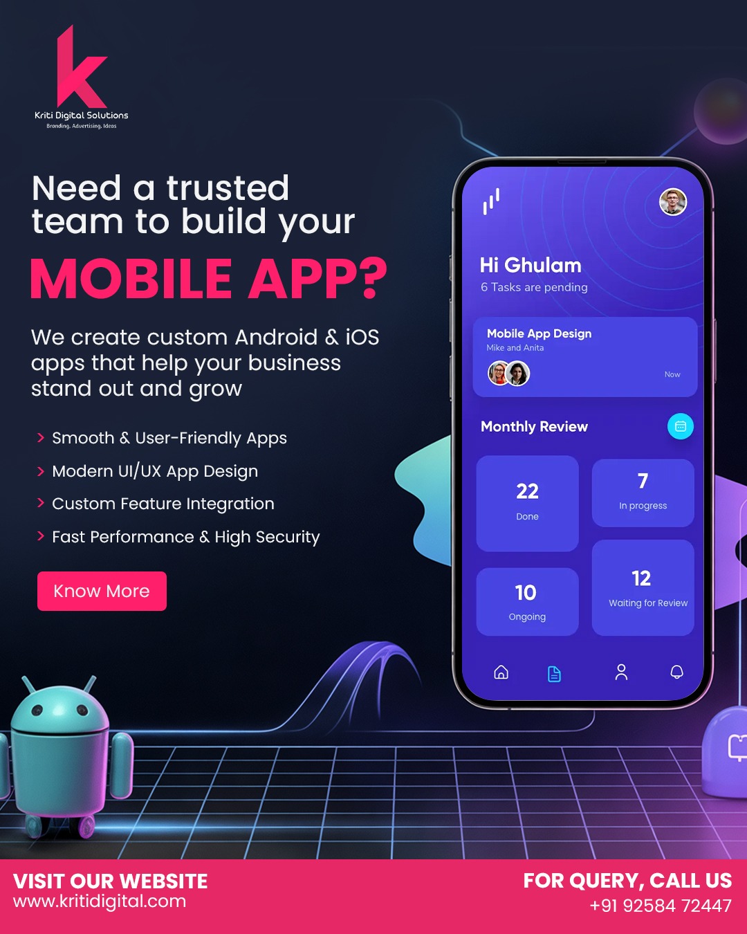 Why Hire A Professional Mobile App Development Company In Chennai 17751962307