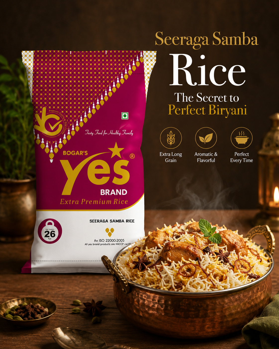 Yes Brand Seeraga Samba Biryani Rice 17793616314