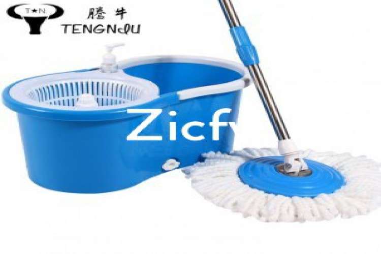 2017 Smart Swivel Magic Spin Dry Mop Telescopic Handle Portable Hand Pull Industrial Floor Mops