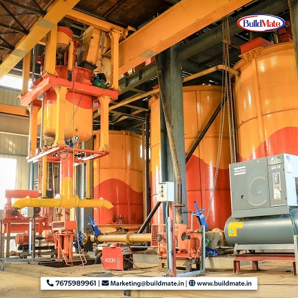 AAC block Plants in India  Buildmate