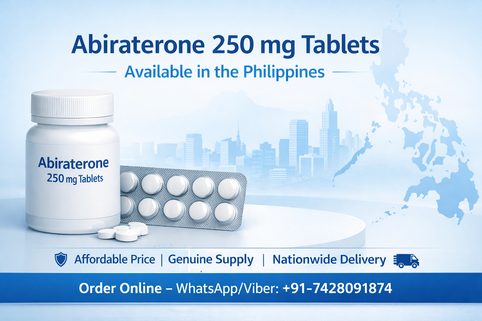Abiraterone at lower cost in philippines