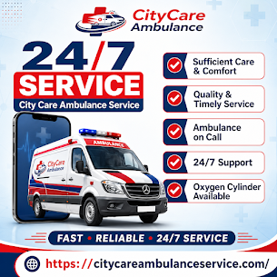 Advanced icu ambulance service in lucknow city care ambulance