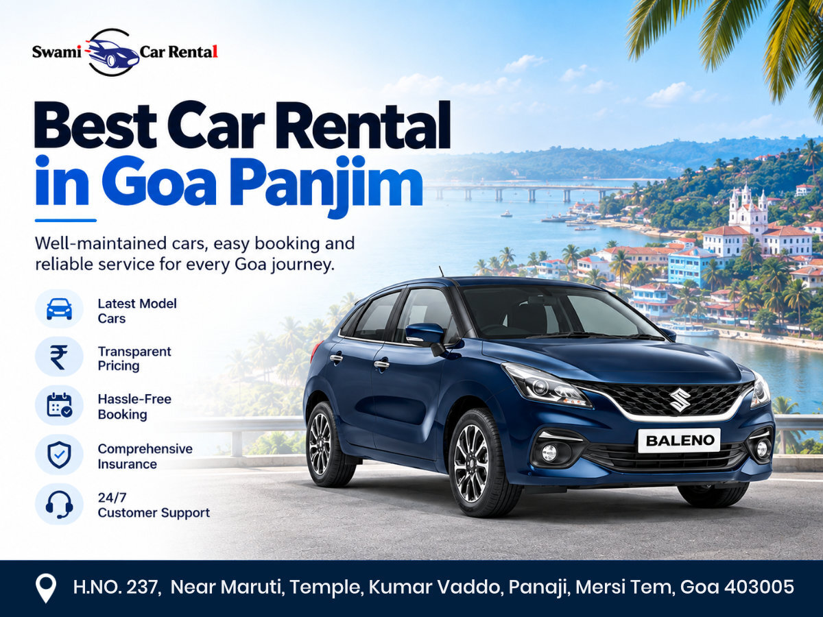 Affordable best car rental in goa panjim