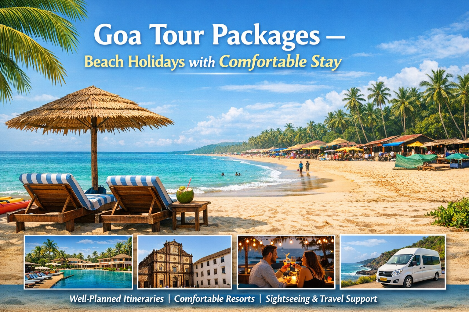 Affordable goa tour packages for families