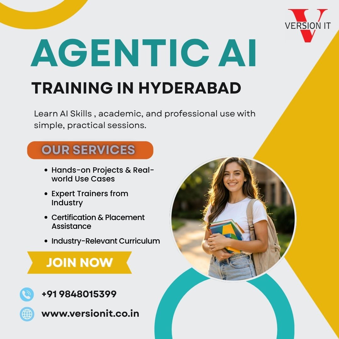 Agentic ai training in hyderabad build ai expertise