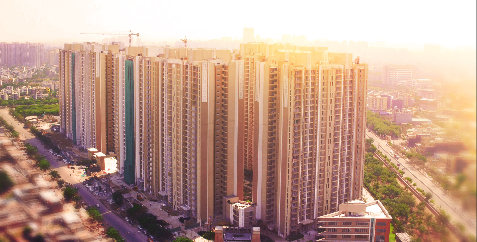 All Apartments in Cleo Gold Sector Noida offers nice view