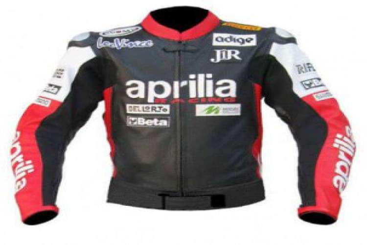 Aprilia Black Motorcycle Jackets For Men
