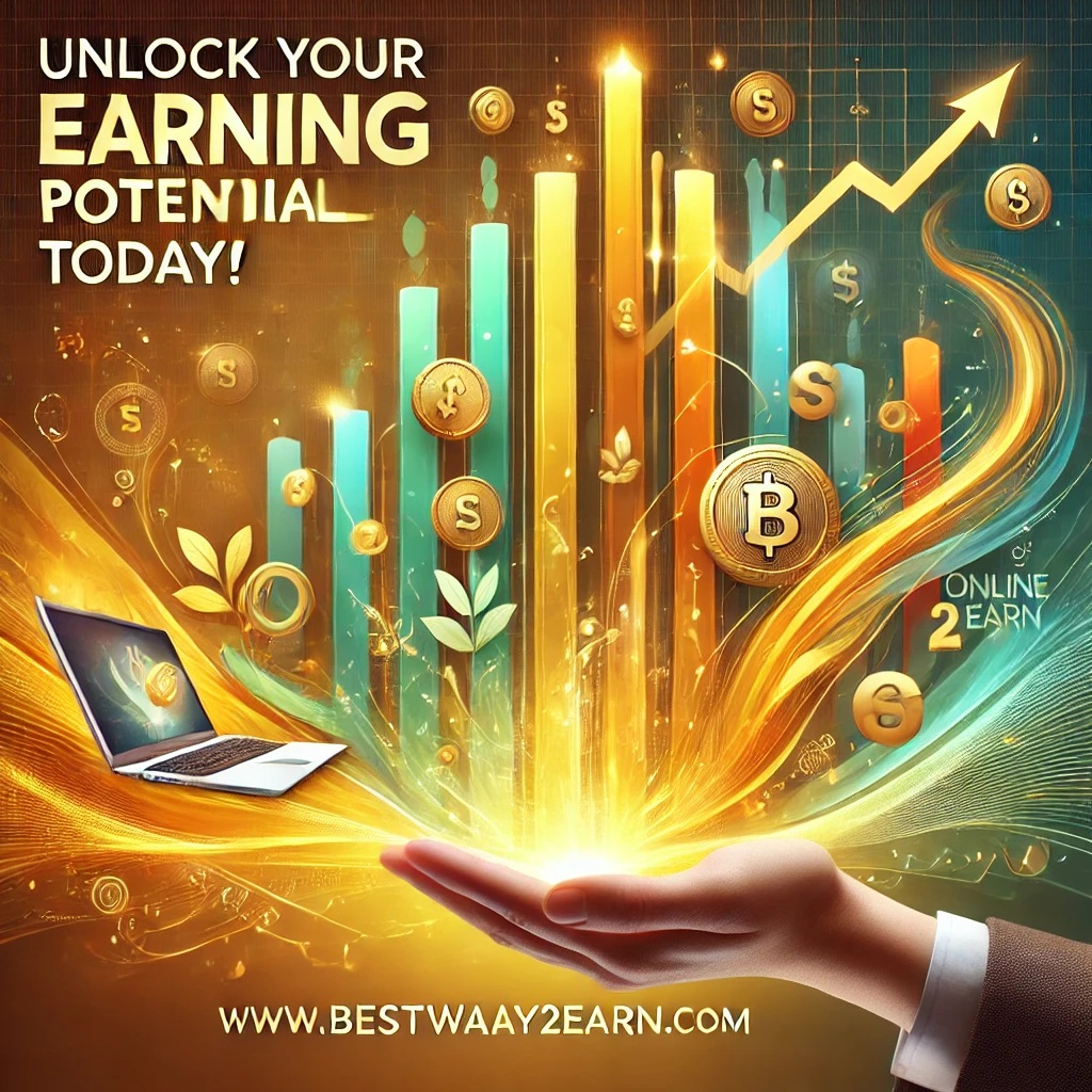 Unlock your earning potential and start earning online today