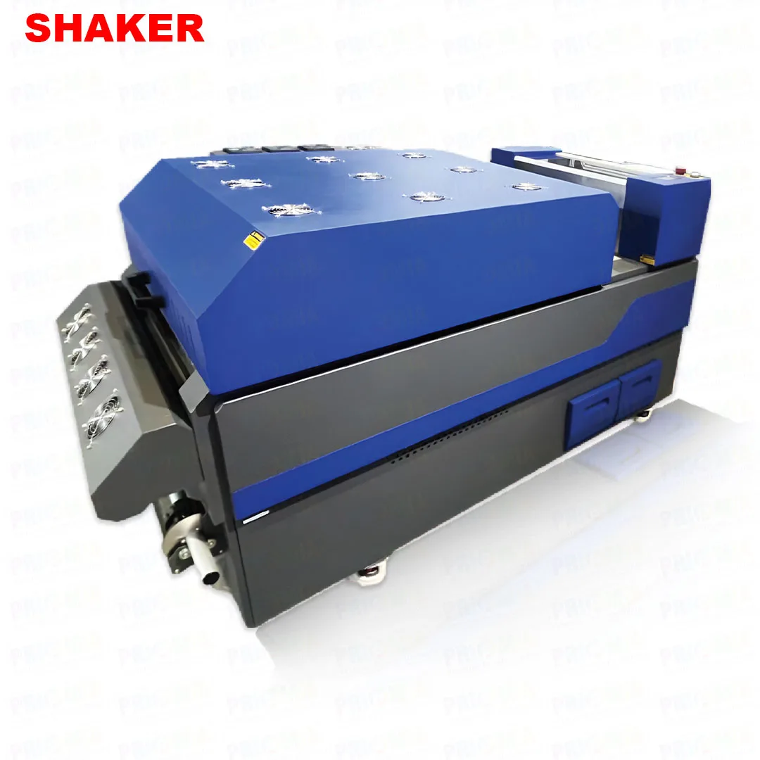 Automatic powder shaker printer