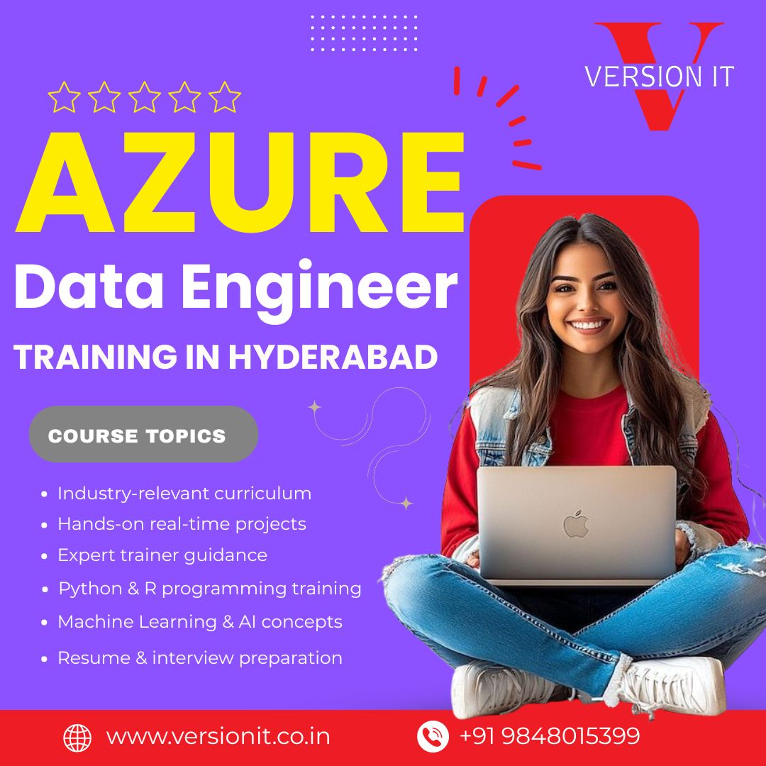 Azure data engineer training in hyderabad for modern data skills