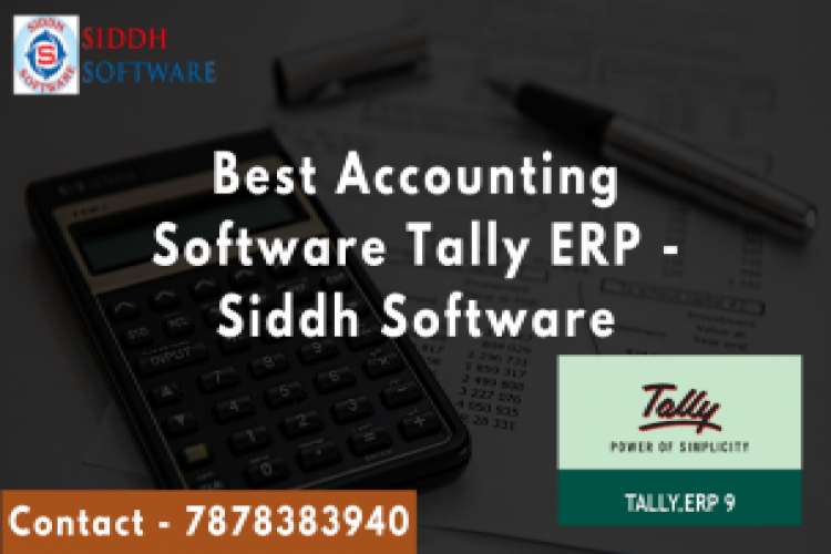 Best Accounting Software Tally ERP   Siddh Software