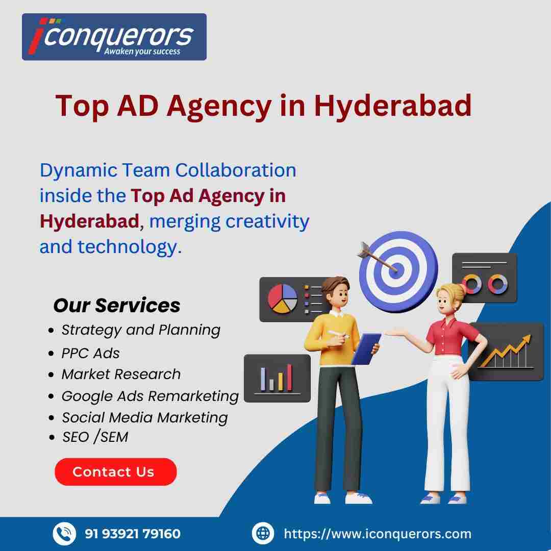 Best ad agency in hyderabad iconquerors