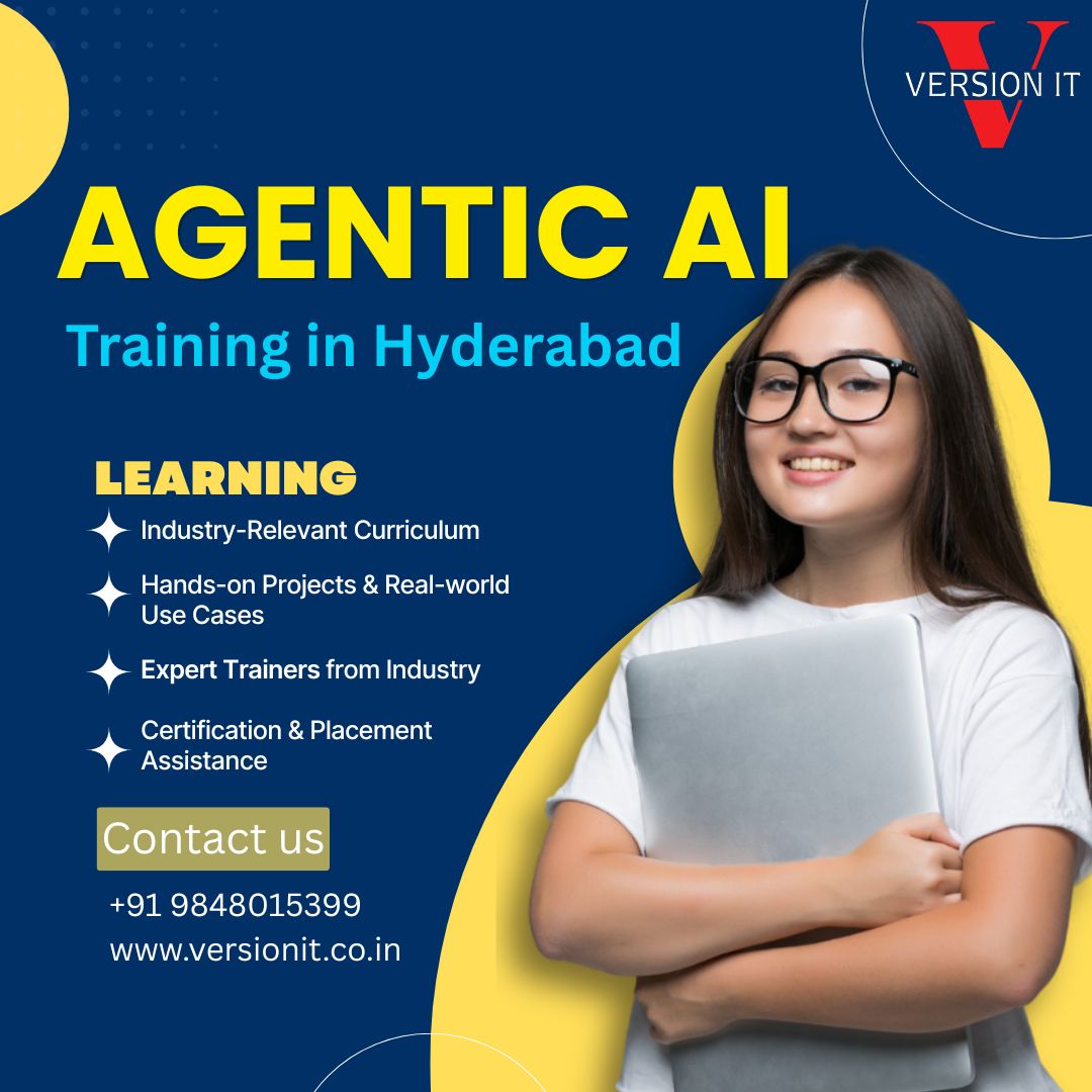 Best agentic ai training in hyderabad for ai professionals