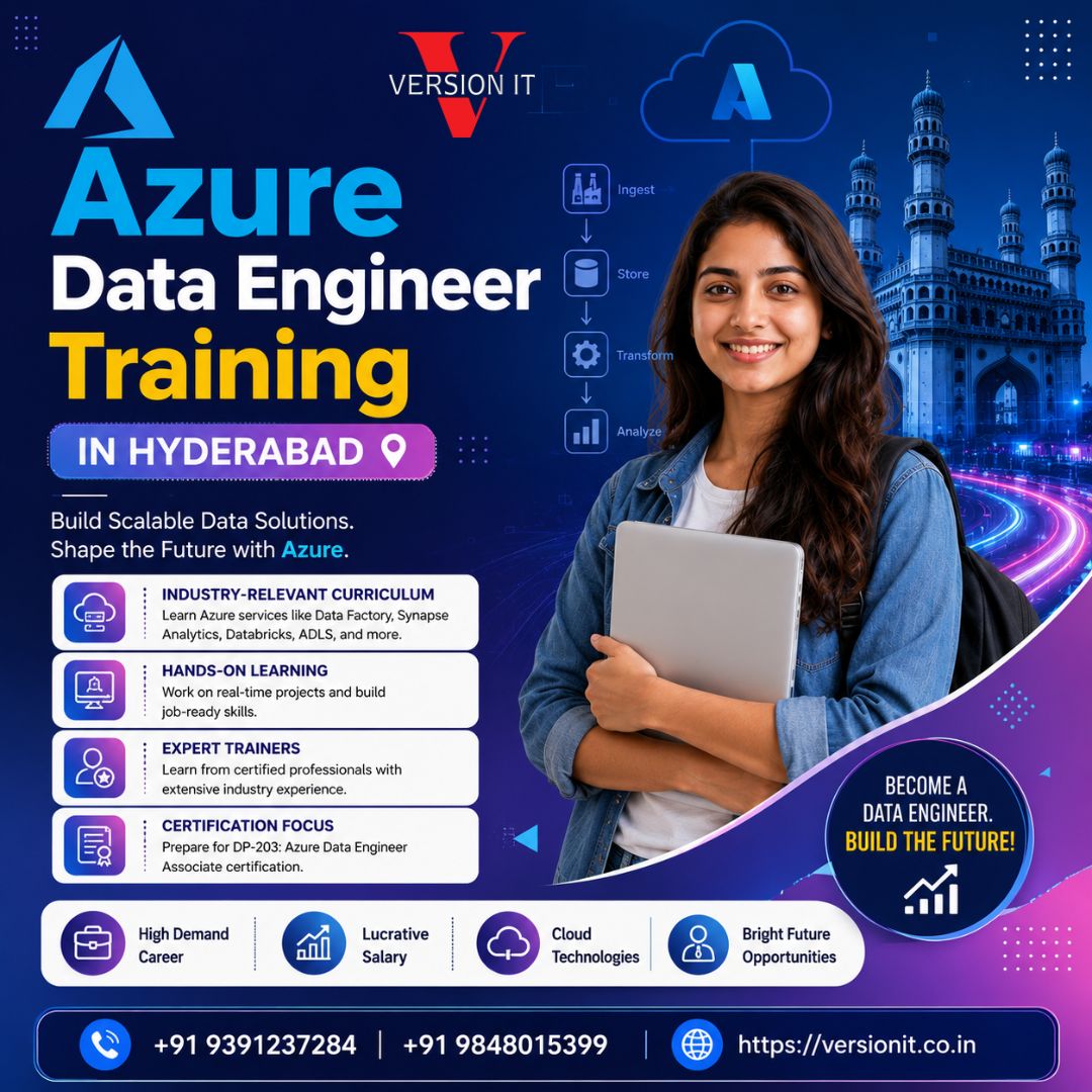 Best azure data engineer training in hyderabad enroll