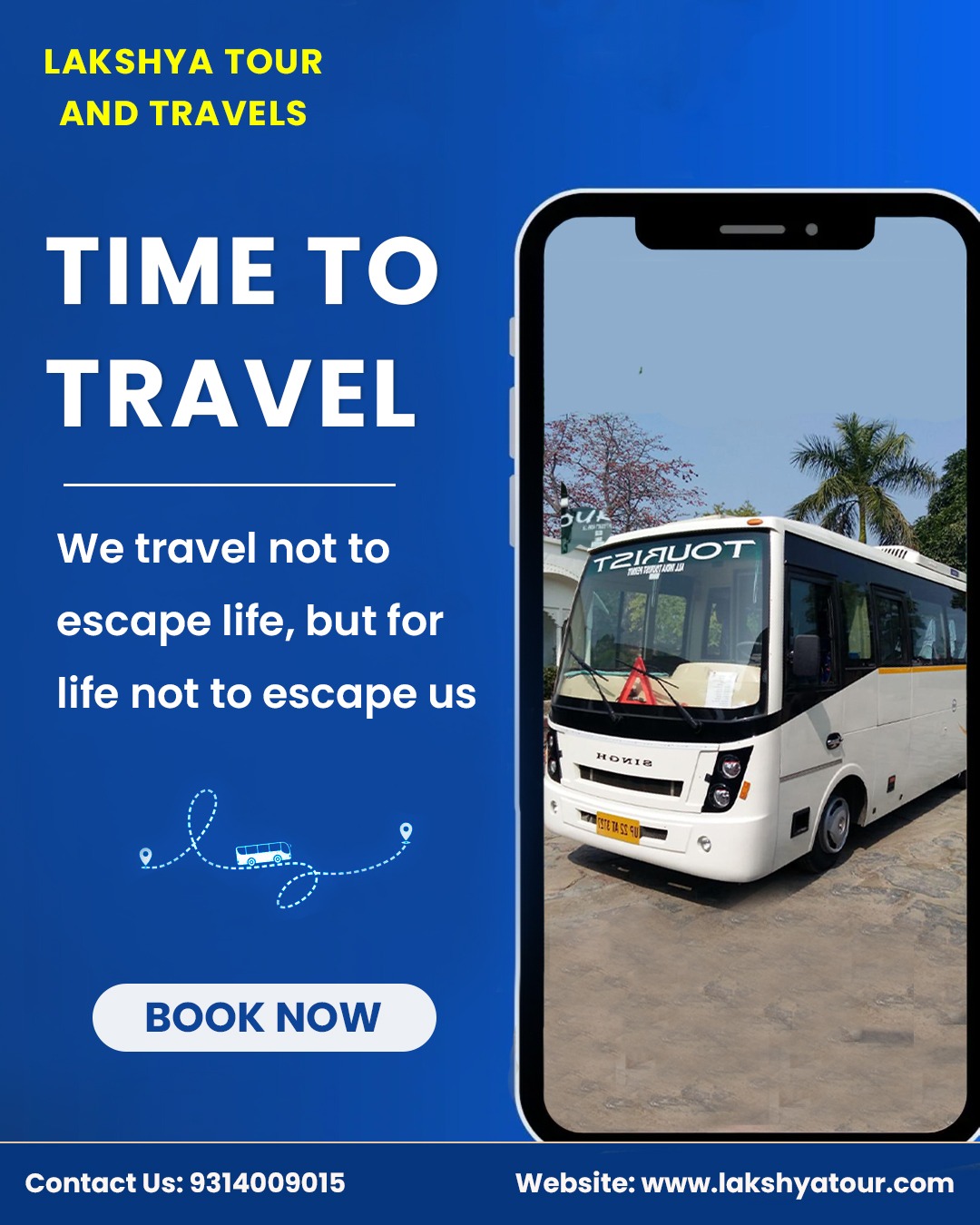Best bus rental service in jaipur