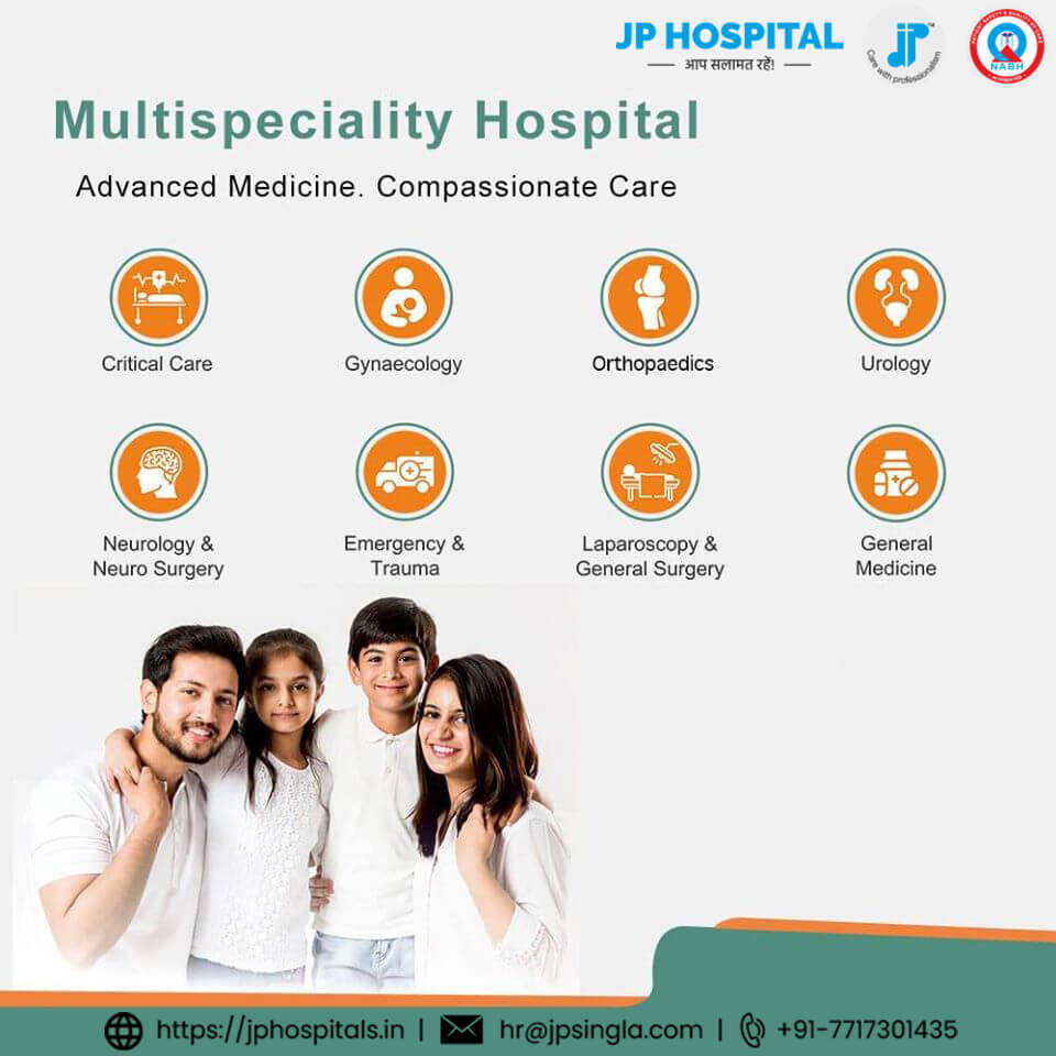 Best cardiologist hospital in Punjab then Visit J P Hospital today