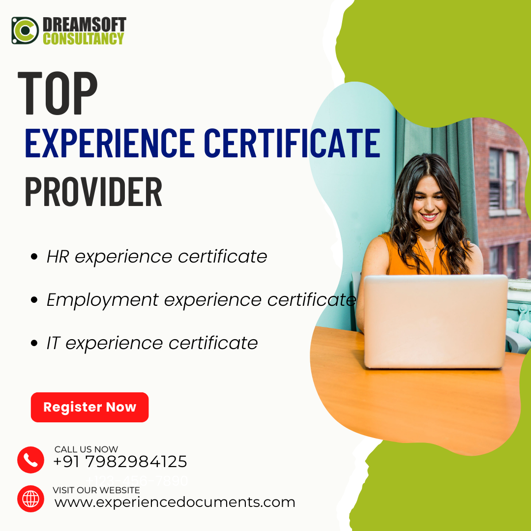 Best experience certificate provider in punjab