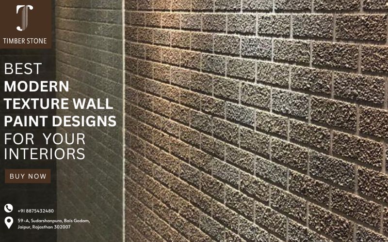 Best modern texture wall paint designs for your interiors
