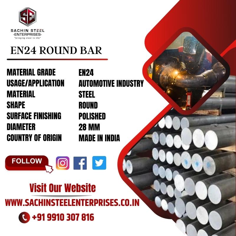 Best round bar manufacturer and supplier in manesar