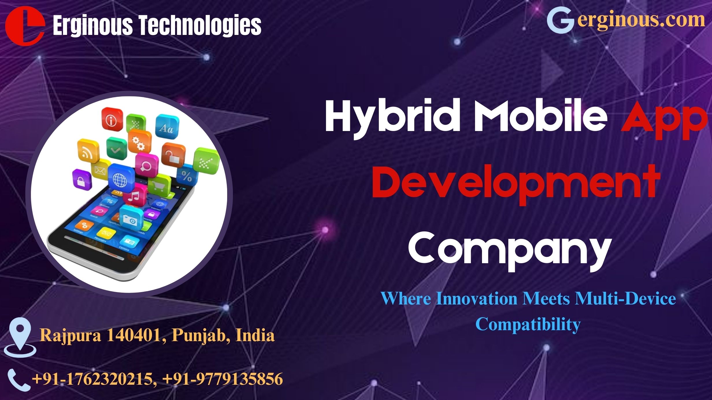Besthybridmobileappdevelopmentcompanyinindiaerginoustechnologies