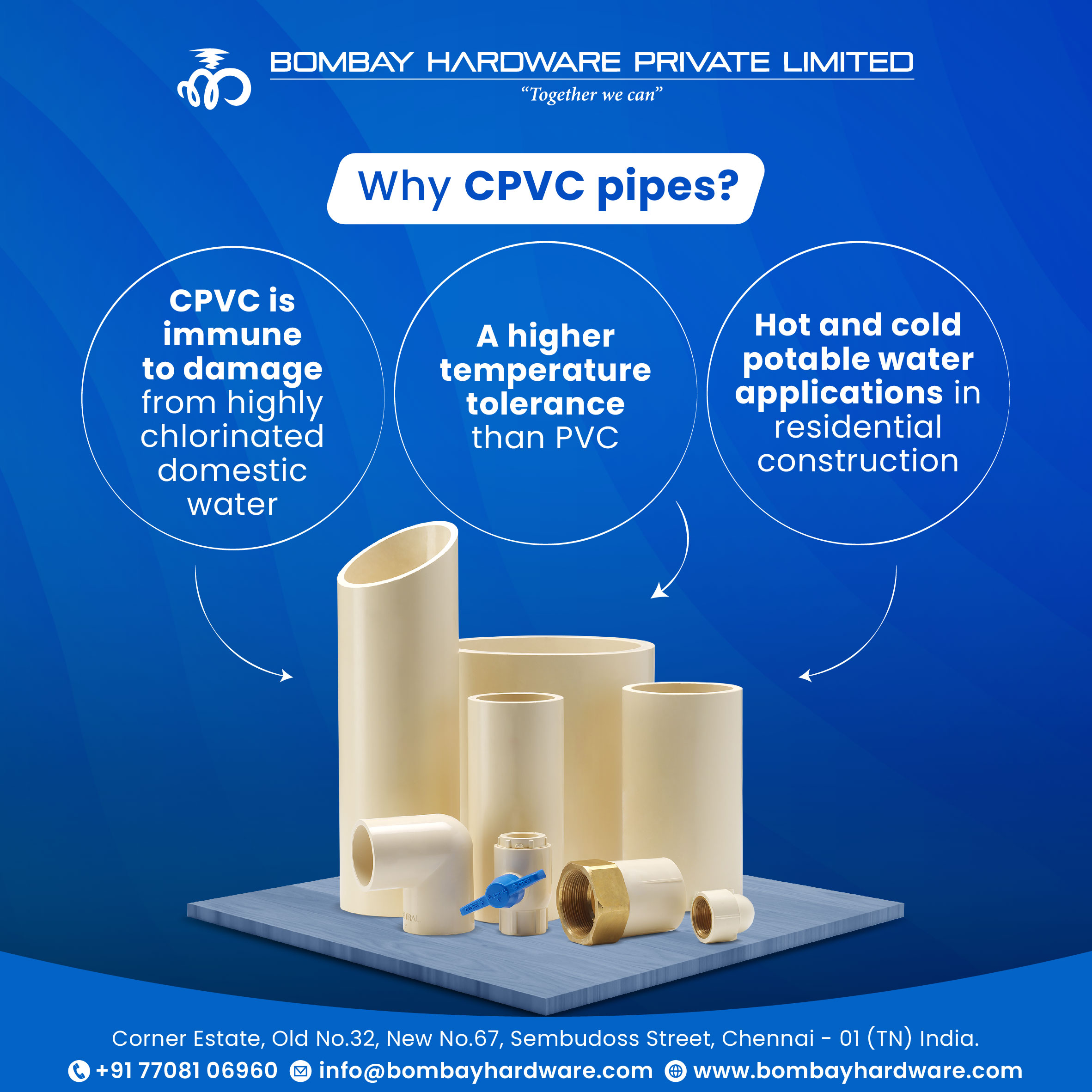 Bombay Hardware Private Limited - ms tube suppliers in Secunderabad