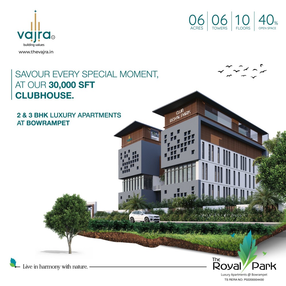 Bowrampet gated community apartments vajrabuilders