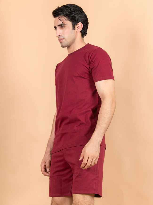 Buy Burgundy Co Ord Sets For Men Online