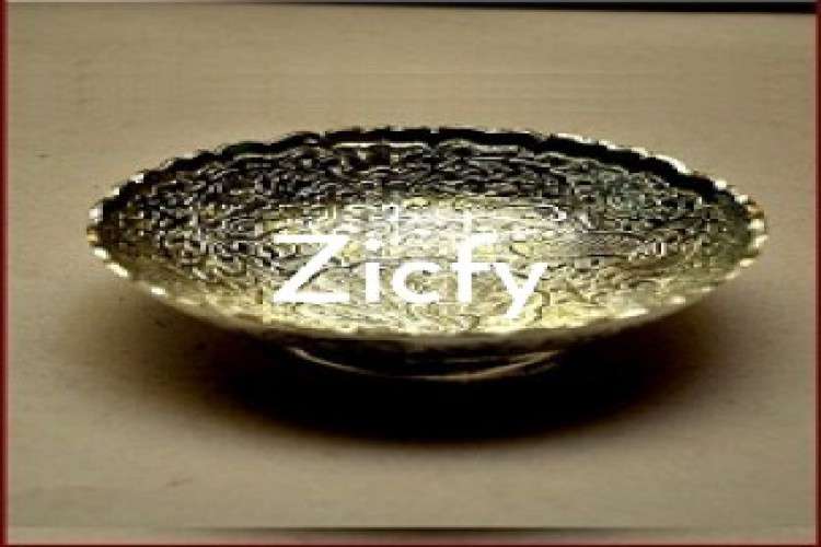 Buy Designer Silver Bowl with spoon